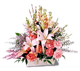  Ankara 14 �ubat �i�ek sipari�i sitesi  mevsim �i�ekleri sepeti �zel tanzim