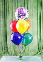  Ankara 14 �ubat �i�ek yolla , �i�ek g�nder , �i�ek�i   18 adet renkli u�an balon hediye �r�n� balon