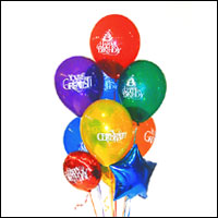  Ankara 14 �ubat �i�ek yolla , �i�ek g�nder , �i�ek�i   21 adet renkli u�an balon hediye �r�n�