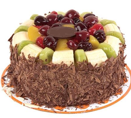 �ikolatali karisik meyvali 4 ile 6 kisilik  Ankara 14 �ubat ucuz �i�ek g�nder 
