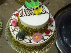 2 katli yaspasta 6 ile 8 kisilik pasta  Ankara 14 �ubat internetten �i�ek sipari�i 