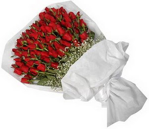  Ankara 14 �ubat �nternetten �i�ek sipari�i  51 adet k�rm�z� g�l buket �i�e�i