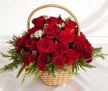 19 adet k�rm�z� g�lden �i�ek sepeti  Ankara 14 �ubat �i�ek servisi , �i�ek�i adresleri 