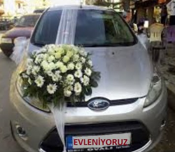 Ankara 14 �ubat ucuz �i�ek g�nder  Gelin arabas� s�slemesi