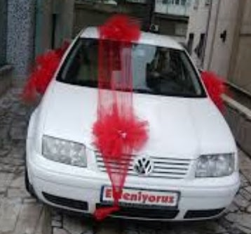  Ankara 14 �ubat ucuz �i�ek g�nder  �i�eksiz gelin arabas� s�slemesi