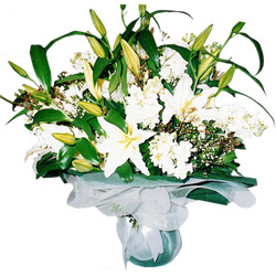 Ankara 14 �ubat �i�ek�i ma�azas�  Kazablanka ve gerbera demeti