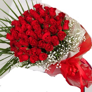 51 adet k�rm�z� g�l buketi  Ankara 14 �ubat �i�ek g�nderme sitemiz g�venlidir 