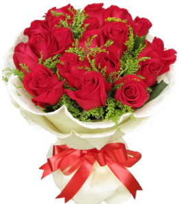 19 adet k�rm�z� g�lden buket tanzimi  Ankara 14 �ubat �i�ek servisi , �i�ek�i adresleri  