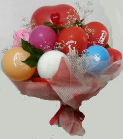 Benimle Evlenirmisin balon buketi  Ankara 14 �ubat uluslararas� �i�ek g�nderme 
