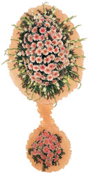  Ankara 14 �ubat hediye sevgilime hediye �i�ek  �ift katli sepet nikah-a�lis d�g�n