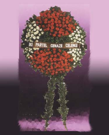  Ankara 14 �ubat yurti�i ve yurtd��� �i�ek sipari�i  Iki partel �elenk cenaze i�in