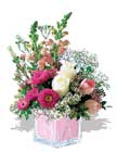 kare mika pembe kum ve �i�ek   Ankara 14 �ubat g�venli kaliteli h�zl� �i�ek 