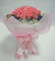 pembe 11 adet g�l buketi   Ankara 14 �ubat �i�ek , �i�ek�i , �i�ek�ilik 