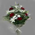  Ankara 14 �ubat uluslararas� �i�ek g�nderme  super g�rsel buket tanzimi