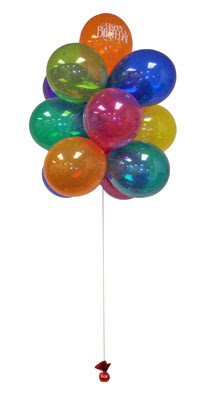  Ankara 14 �ubat �i�ek g�nderme  Sevdiklerinize 17 adet u�an balon demeti yollayin.