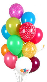  Ankara 14 �ubat sevgilime hediye �i�ek yolla  30 adet u�an balon buketi demeti renkli