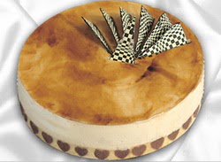 taze pasta 4 ile 6 kisilik yas pasta karamelli yaspasta  Ankara 14 �ubat �i�ek�iler 