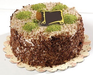 pasta g�nderme 4 ile 6 kisilik �ikolatali yas pasta  Ankara 14 �ubat sevgililer g�n� �i�ek sat��� 