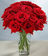  Ankara 14 �ubat �i�ek�i ma�azas�  cam vazoda 11 kirmizi g�l  Ankara 14 �ubat hediye sevgilime hediye �i�ek 