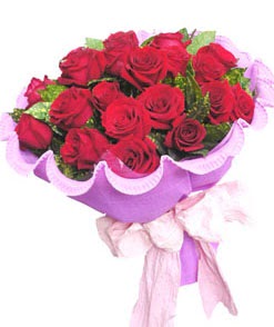12 adet k�rm�z� g�lden g�rsel buket  Ankara 14 �ubat �i�ek�i ma�azas� 
