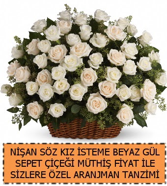 S�z ni�an k�z isteme �i�e�i 33 beyaz g�l  Ankara 14 �ubat �i�ek g�nderme sitemiz g�venlidir 