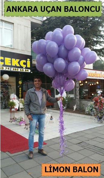 Ankara 50 adet istenilen renkte uan balon  Ankara 14 ubat ucuz iek gnder 