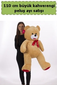 110 cm b�y�k kahverengi pelu� ay� kocaman  Ankara 14 �ubat �i�ek , �i�ek�i , �i�ek�ilik 