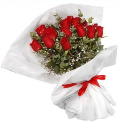 9 adet k�rm�z� g�l buketi  Ankara 14 �ubat �i�ek�i ma�azas� 