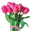  Ankara 14 �ubat �i�ek g�nderme  10 adet kalite pembe LaLe